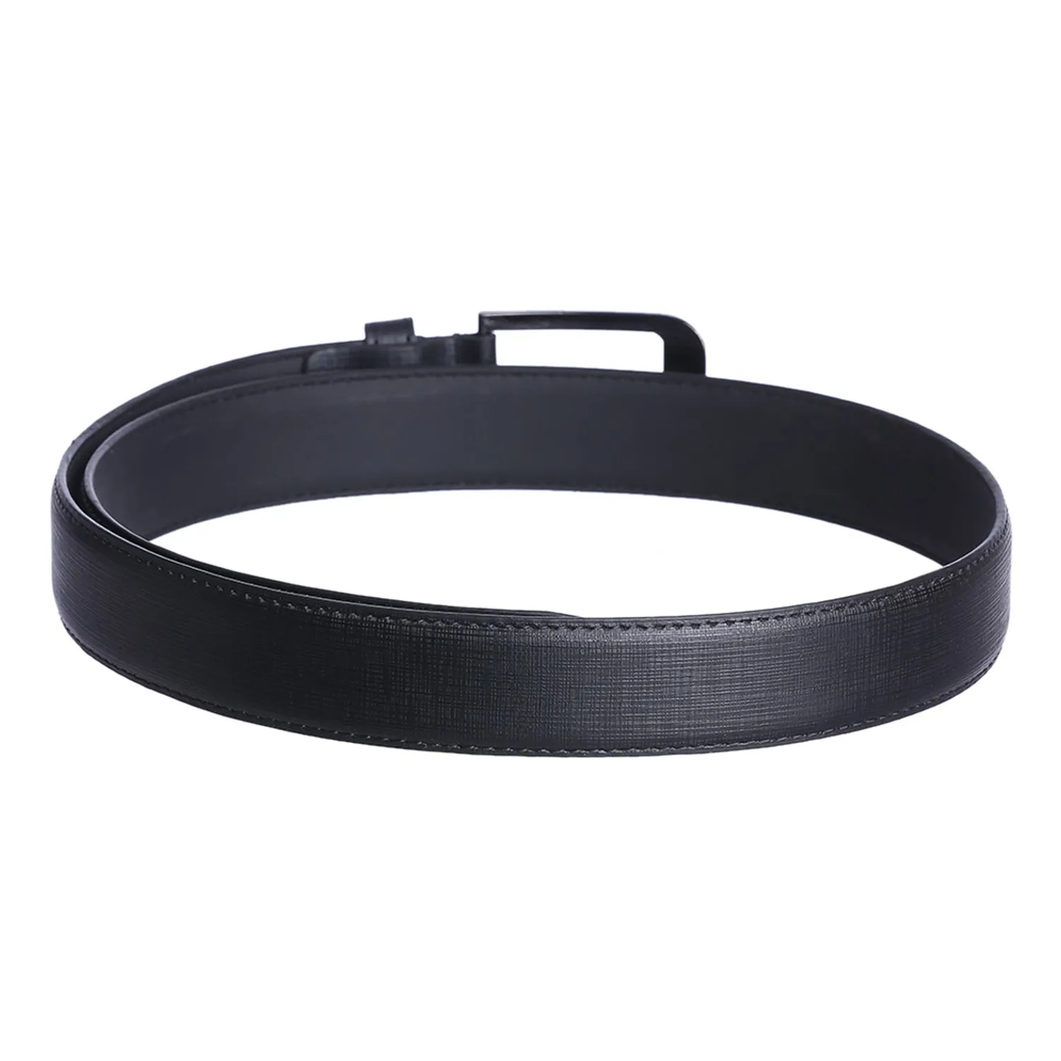 4200 Black Textured Belt for Men