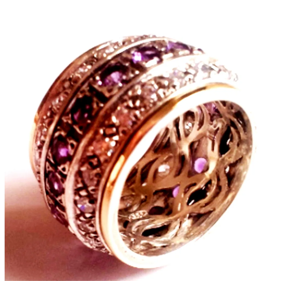 Bluenoemi Spinner Ring for woman. Israeli spinner rings,