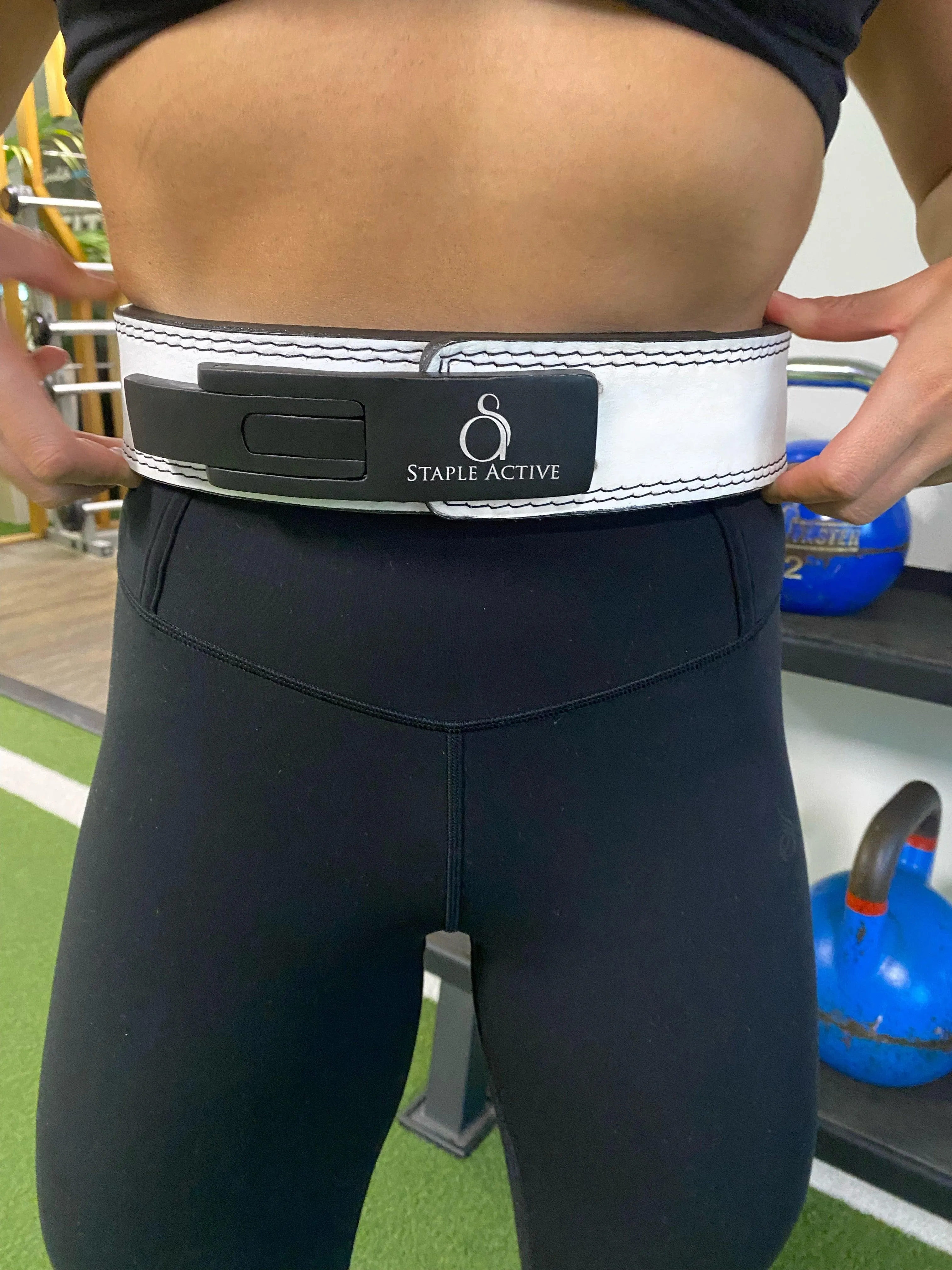 Boss Weightlifting Belt (White)