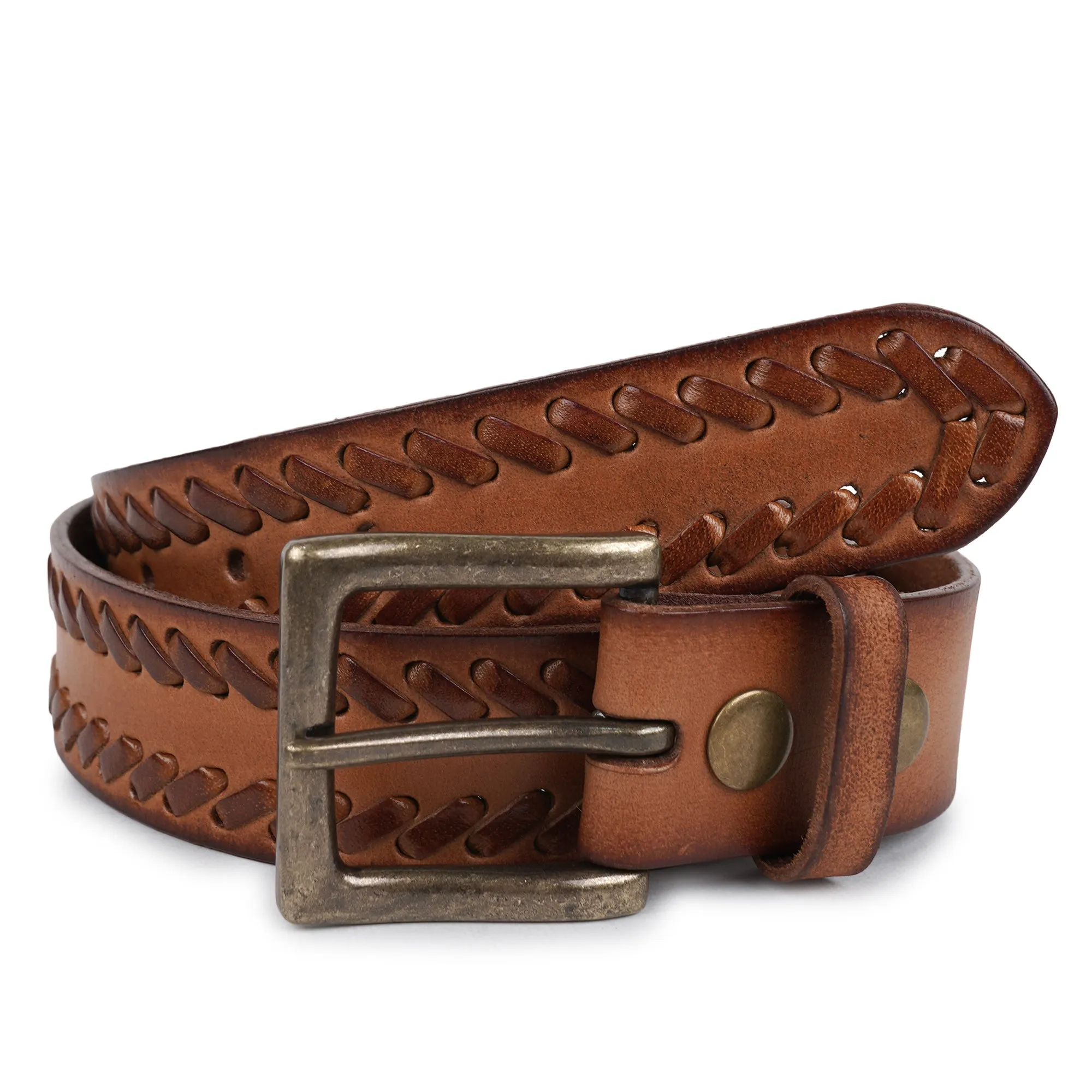 CIMONI Genuine Men's Leather Belt Perfect Blend of Casual Travel Wear ( 1 Year Gurantee)