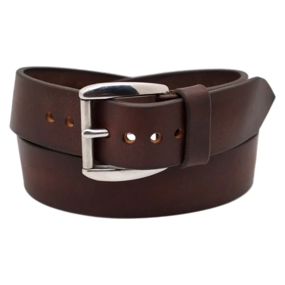 CLASSIC WIDE 1.75 MAHOGANY Leather Belt