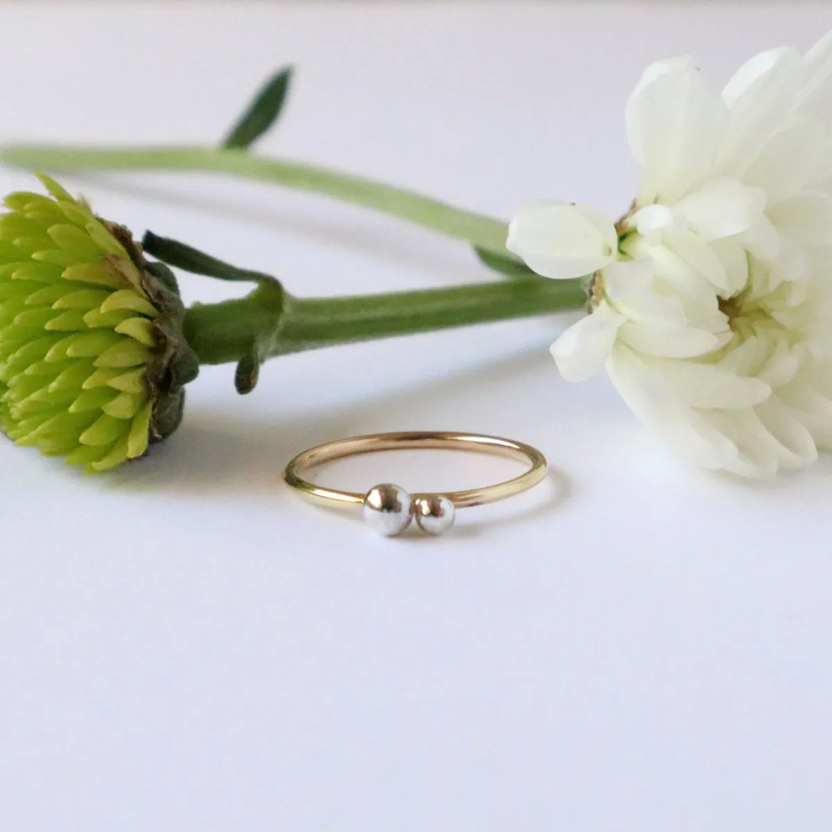 Dainty Dot Rings