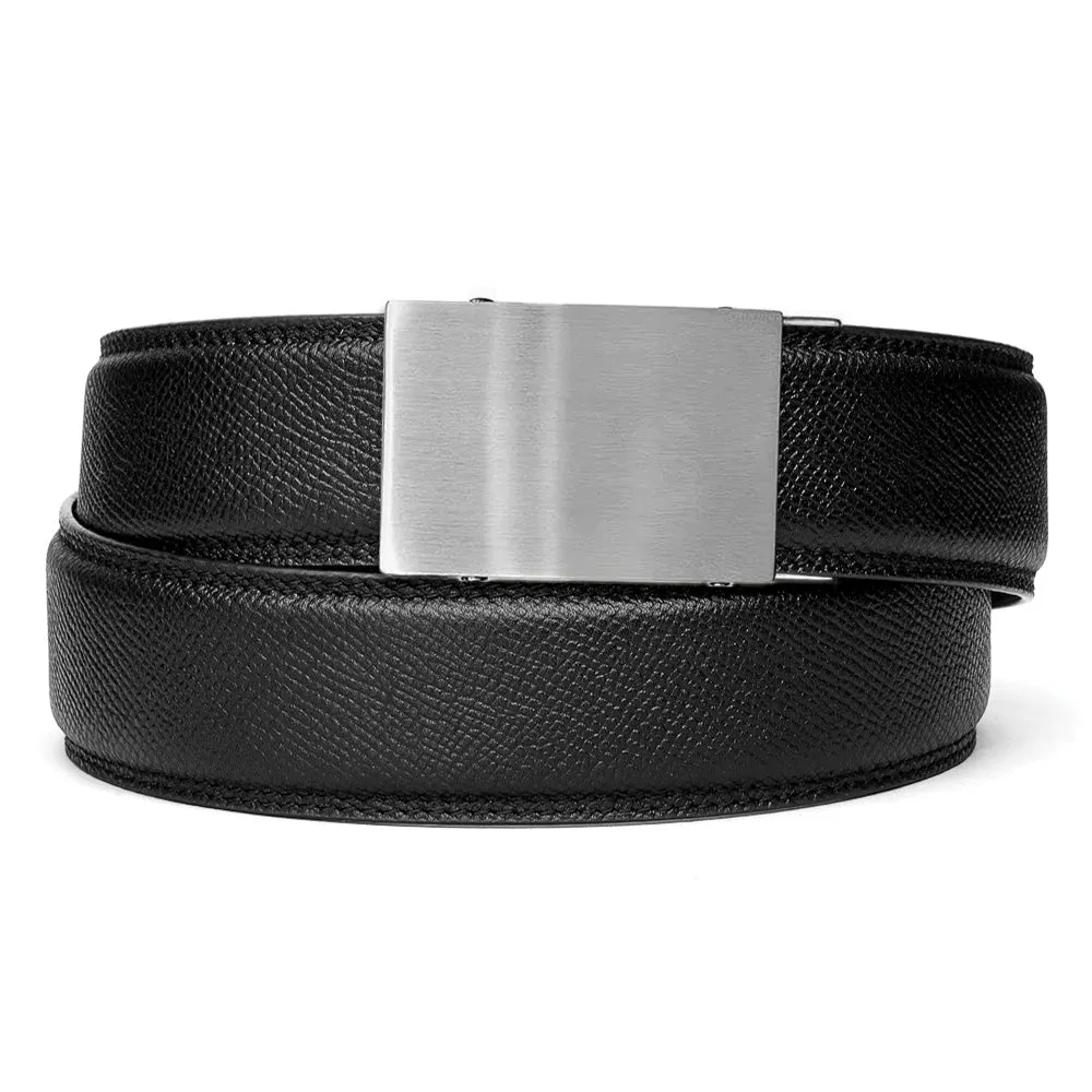 EUREKA BUCKLE | CLASSIC LEATHER BELT 1.37"