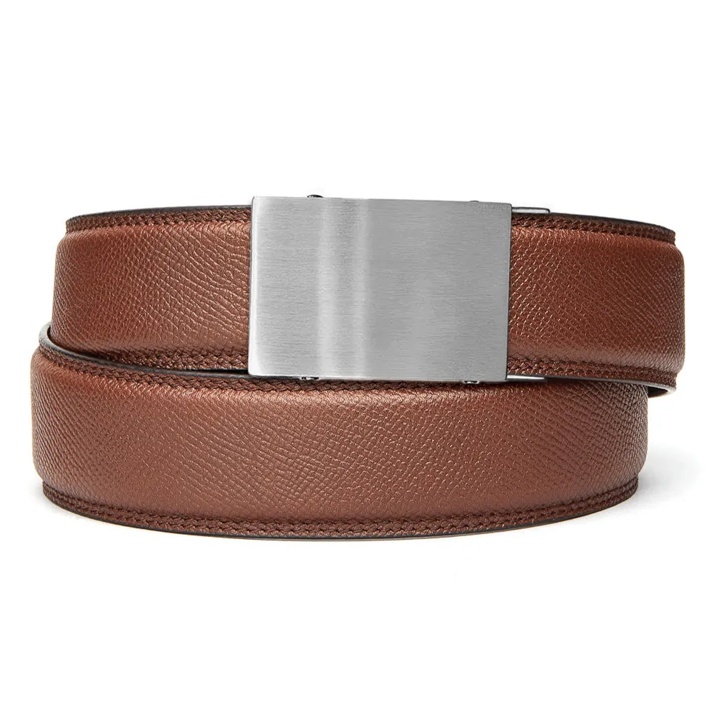 EUREKA BUCKLE | CLASSIC LEATHER BELT 1.37"