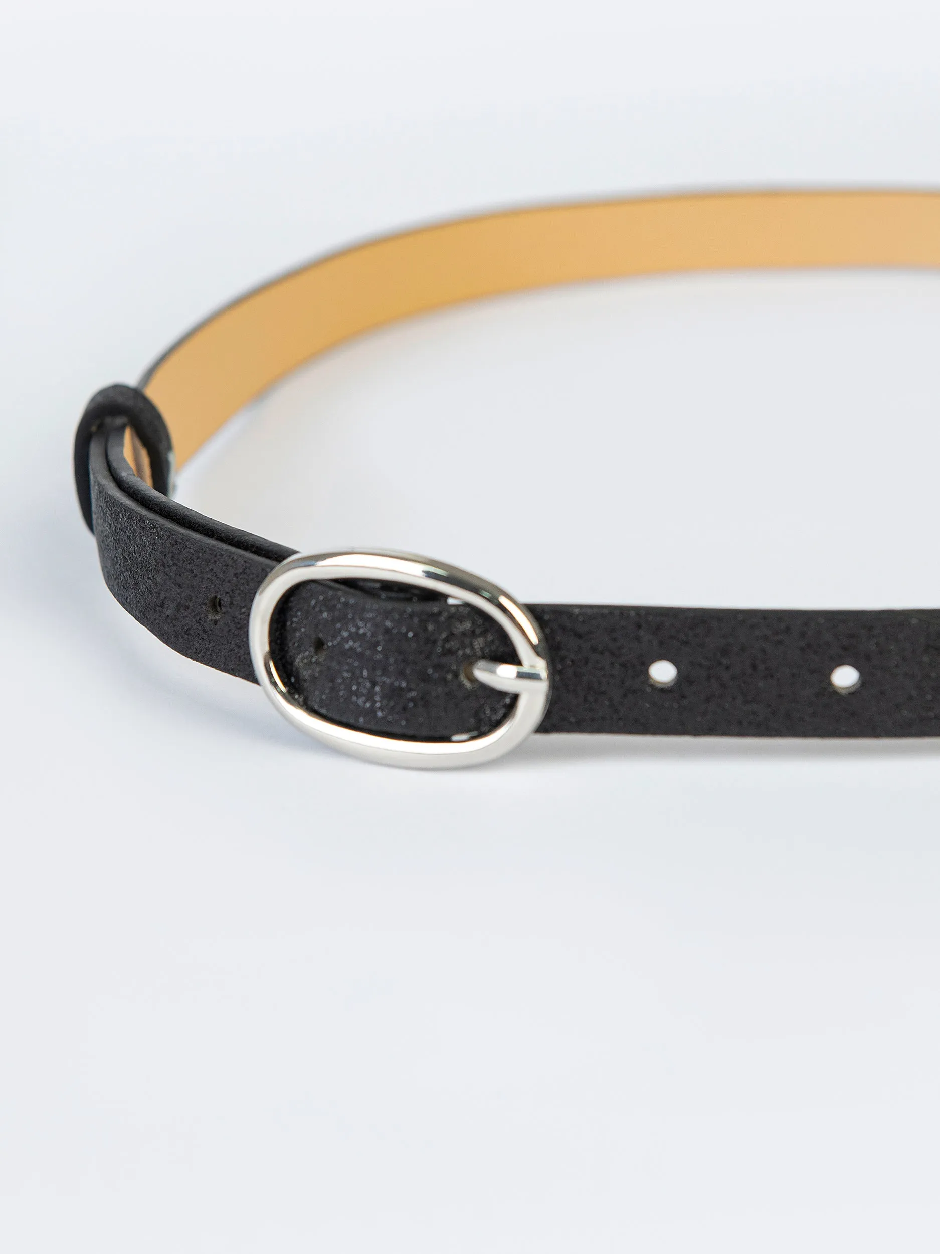 Glitter Textured Belt