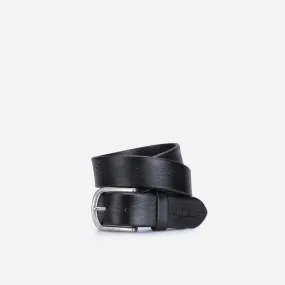 Jekyll & Hide Chicago Leather Belt in Black