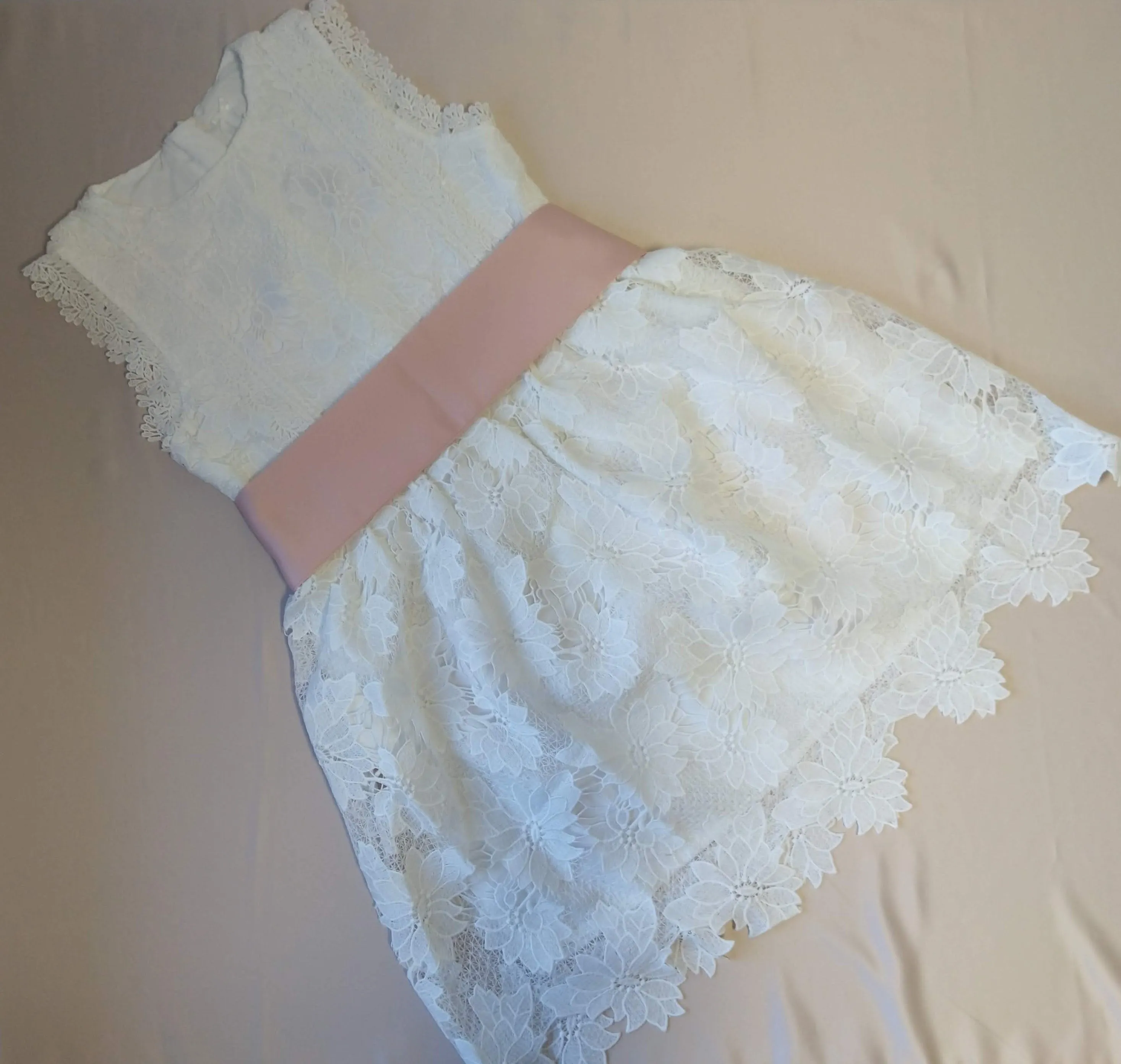 Nude Bridesmaid Sash