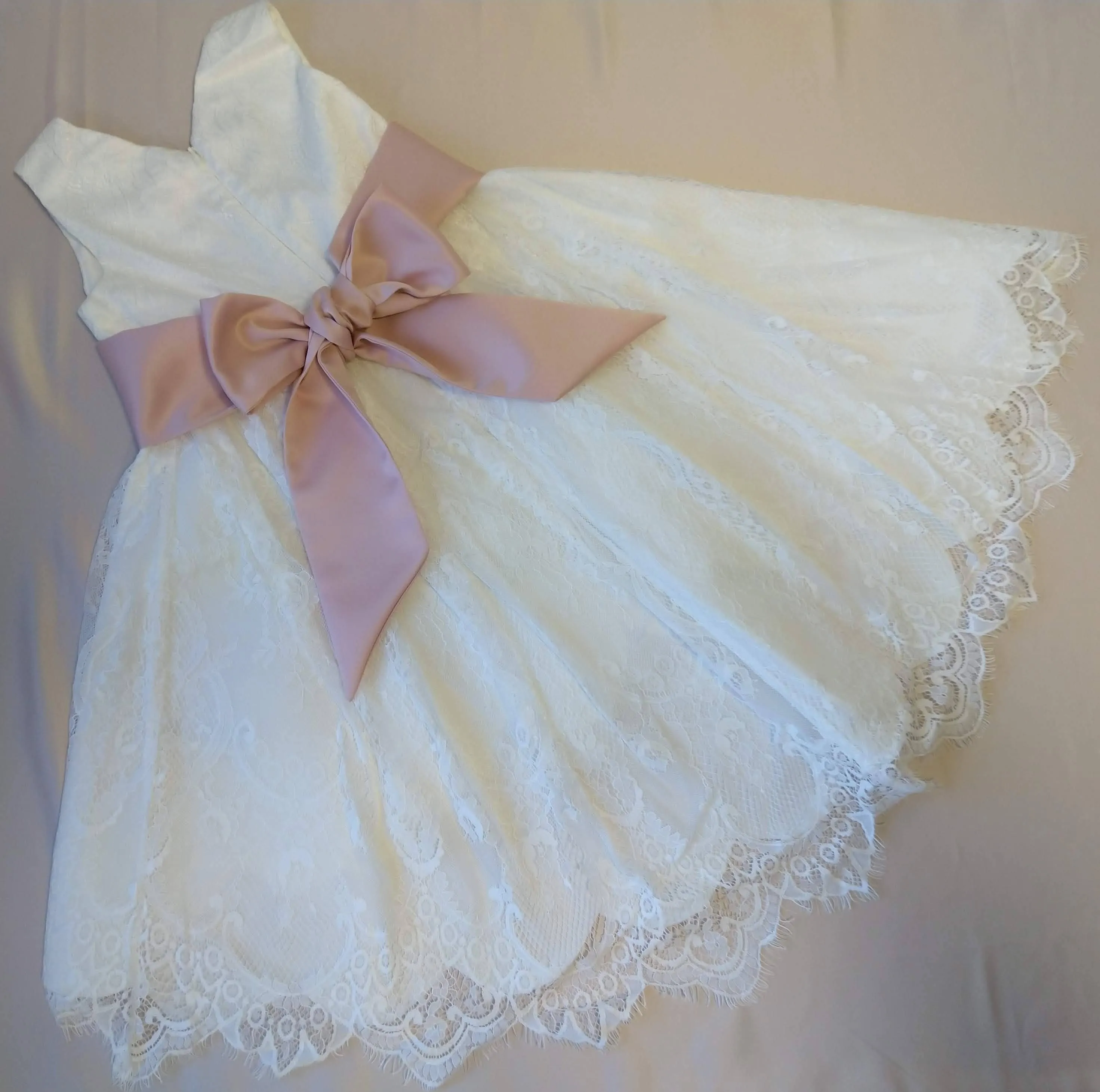 Nude Bridesmaid Sash