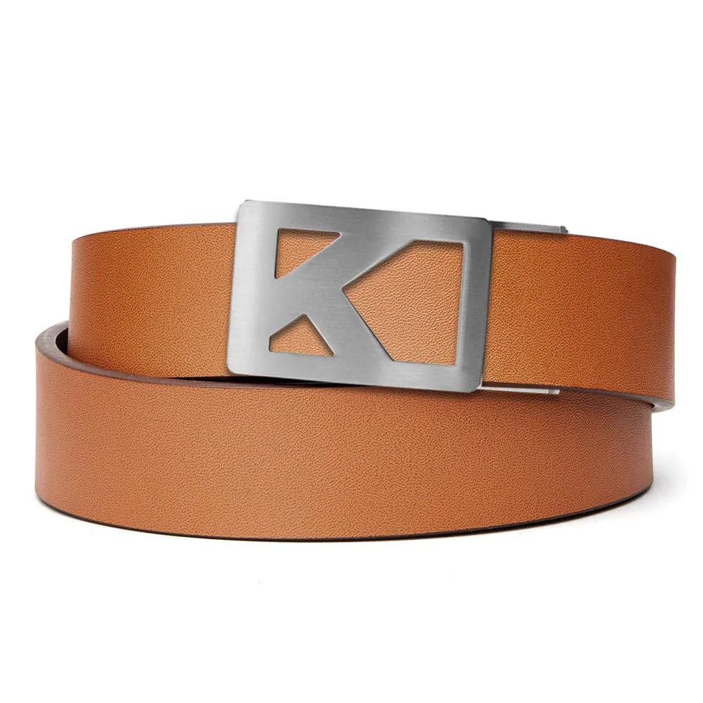 TRIBUTE BUCKLE | CLASSIC LEATHER BELT 1.37"