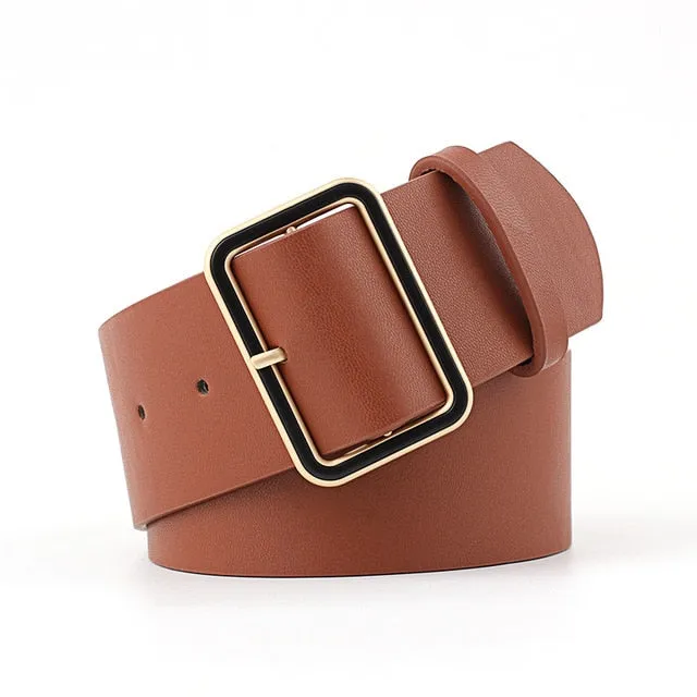 Wide Leather Belts