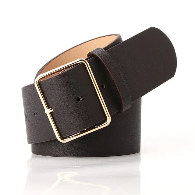 Wide Leather Belts