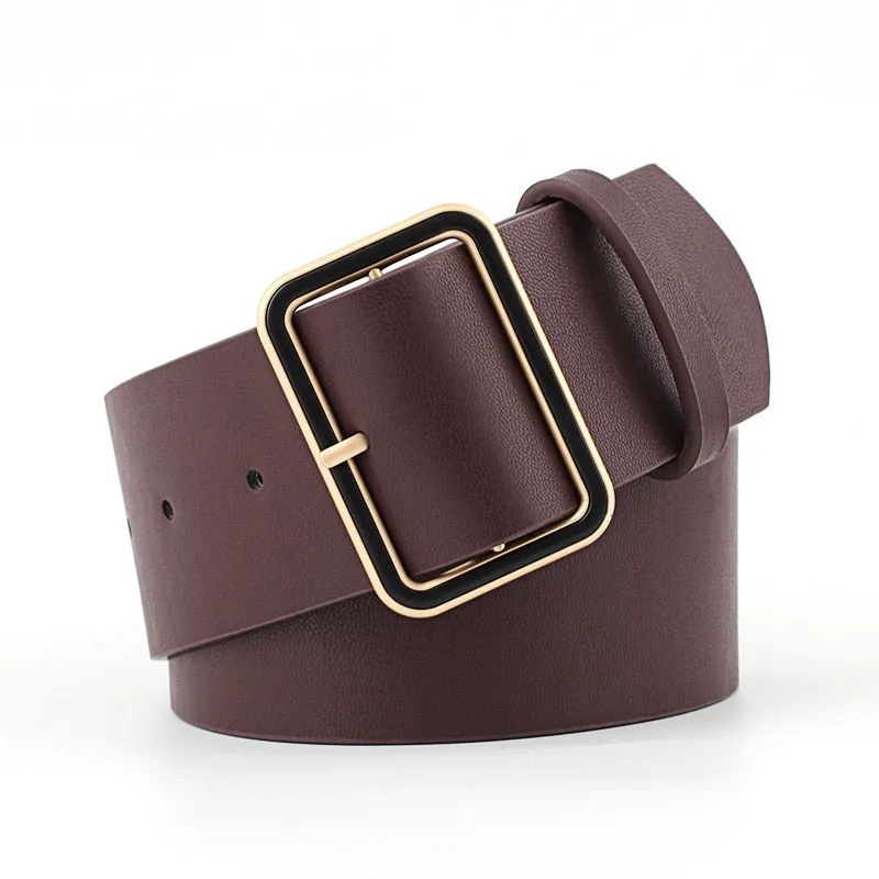 Wide Leather Belts