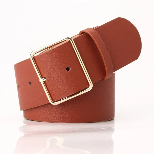 Wide Leather Belts