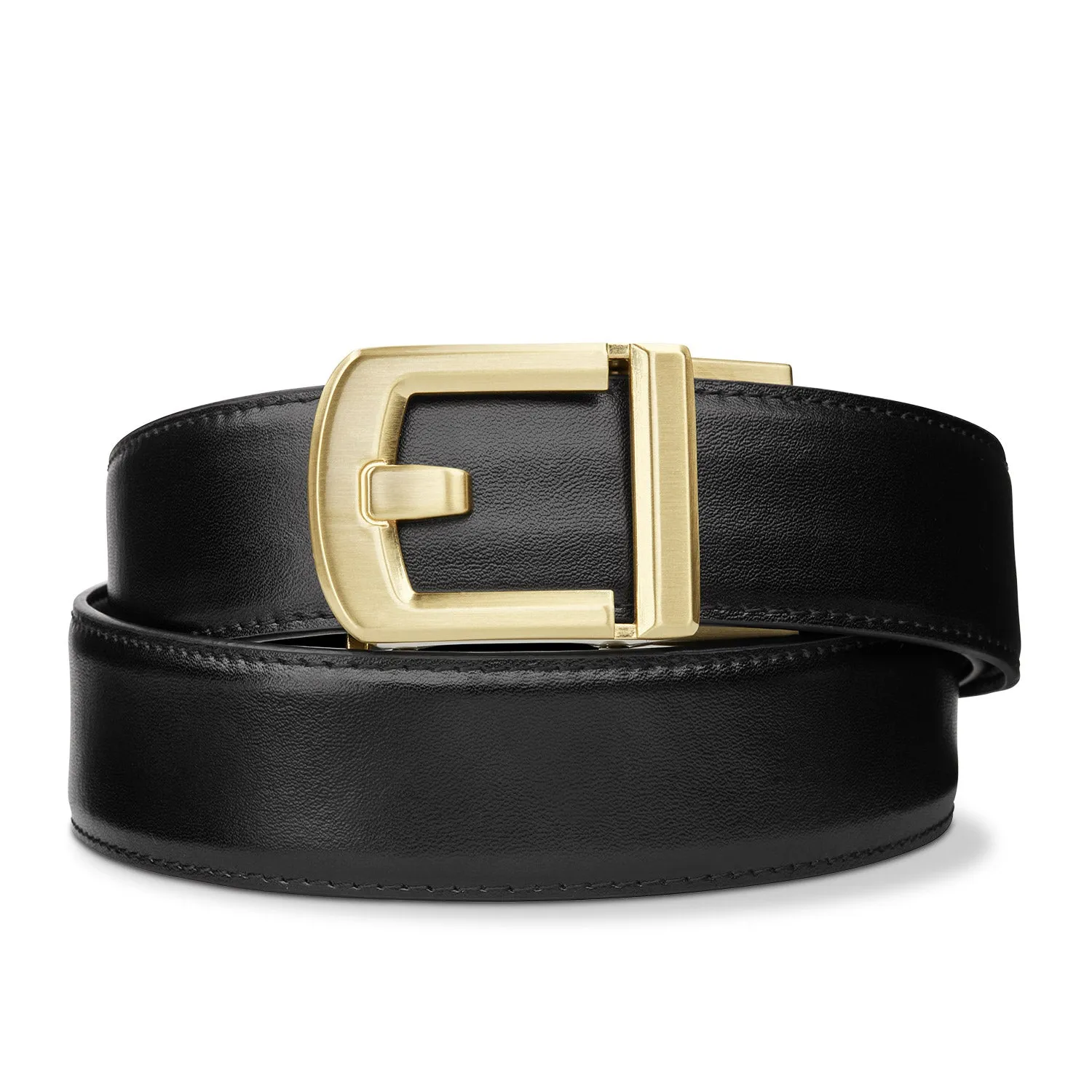 X8 BRASS BUCKLE | LEATHER GUN BELT 1.5"